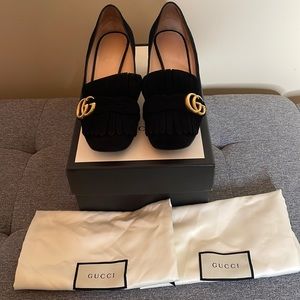 Gucci GG Marmont Suede
Pumps Size 37 US Women's 7...